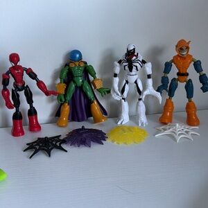 Superhero Action Figure Set - Multicolor